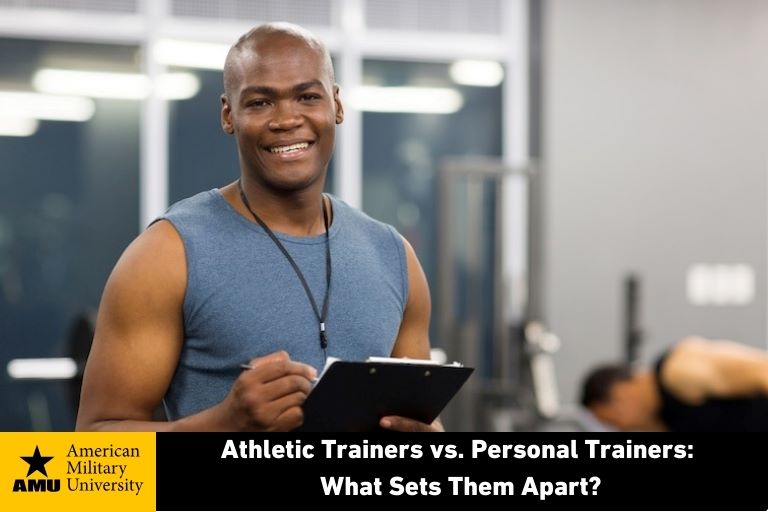 athletic trainer with clipboard