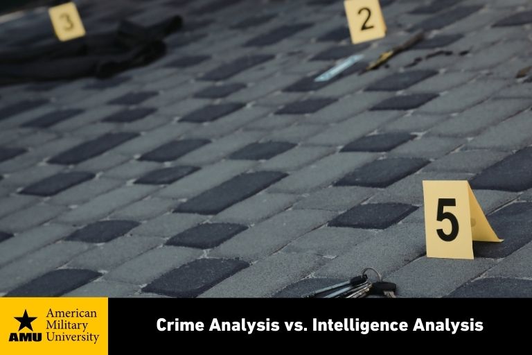 crime analysis at a crime scene