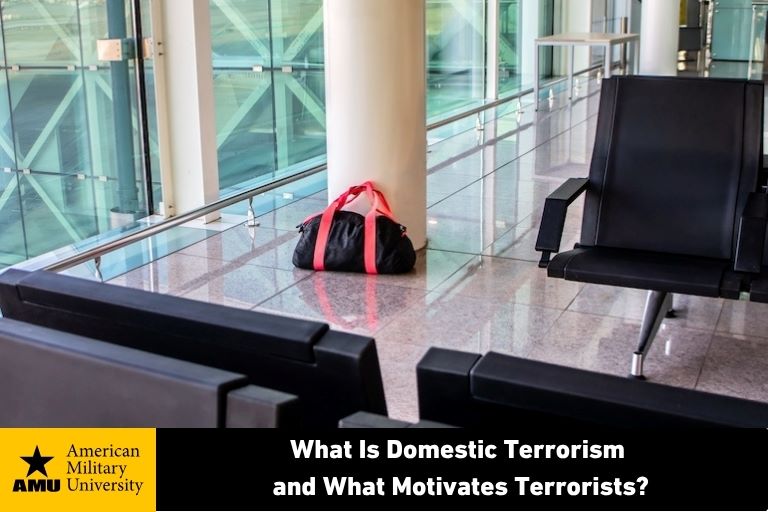 domestic-terrorism duffel bag left alone in airport