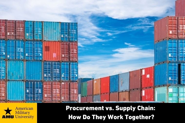 procurement-vs-supply-chain-management supply chain management shipping containers