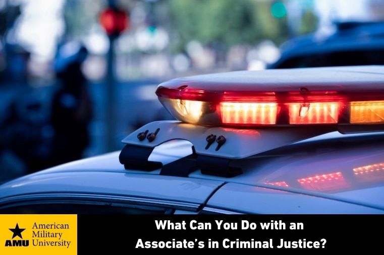 siren lights on police car