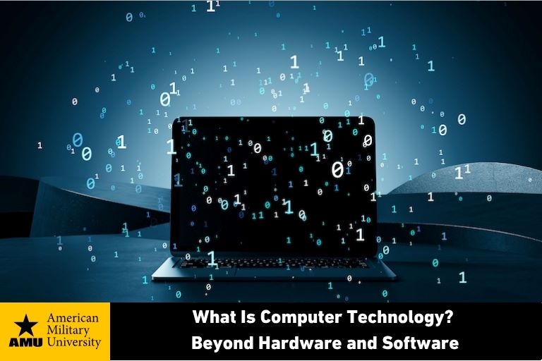 what-is-computer-tecj computer technology icons floating in front of laptop